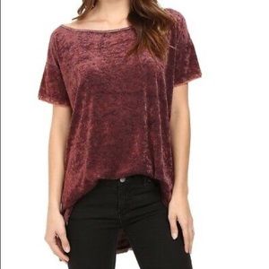 Free People Velvet Doran Top